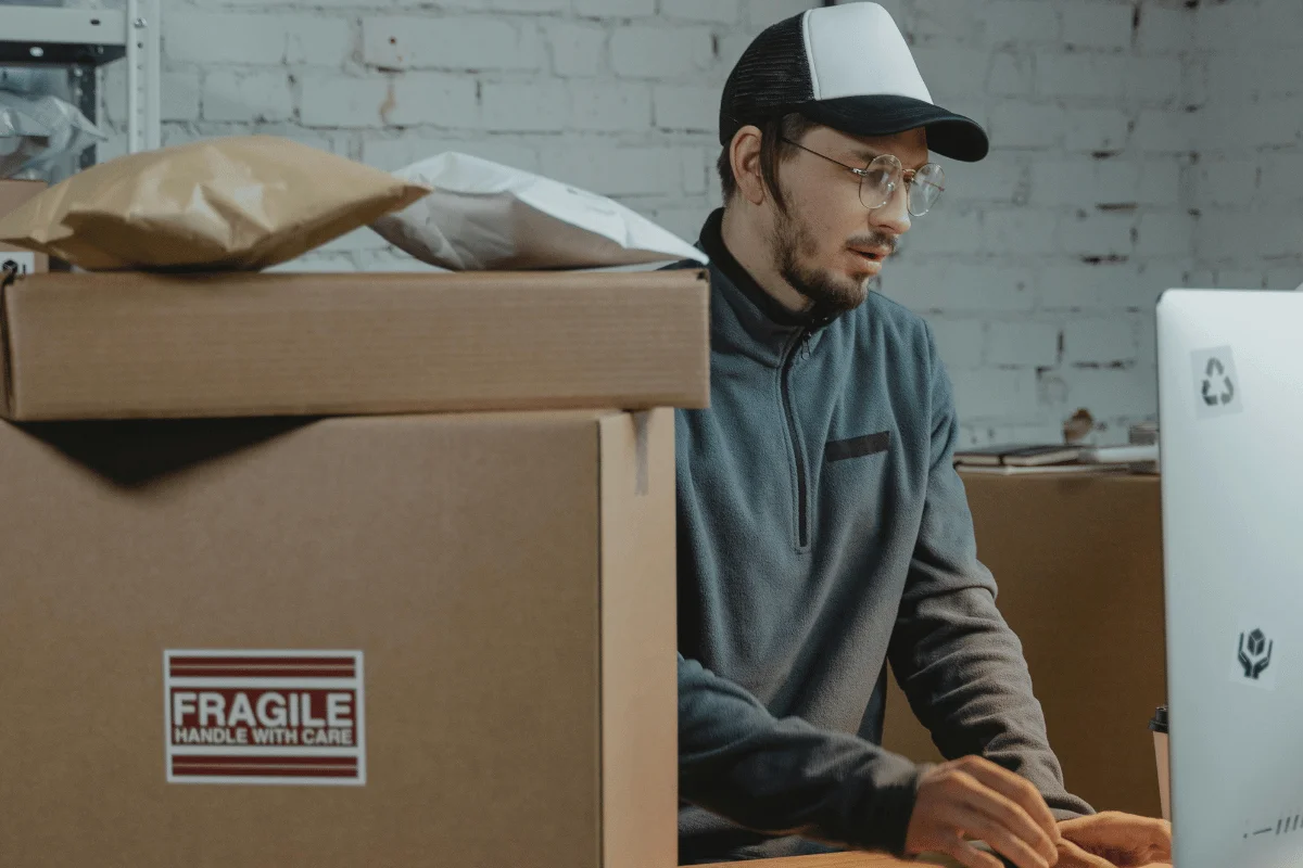 Managing e-commerce order fulfillment.