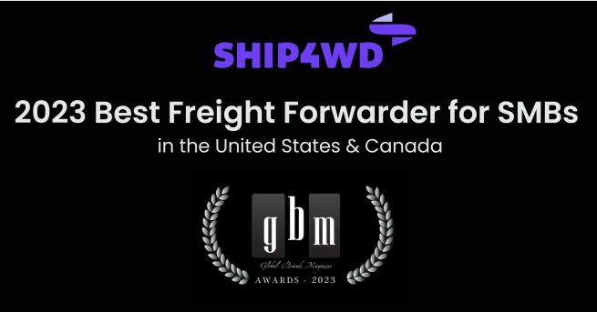 Ship4wd’s Recognition as the Best Freight Forwarder for SMBs at the 2023 Global Brand Awards