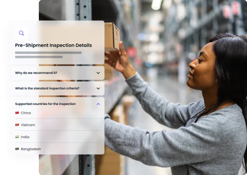 Shipping 15 Pre-shipment Inspection